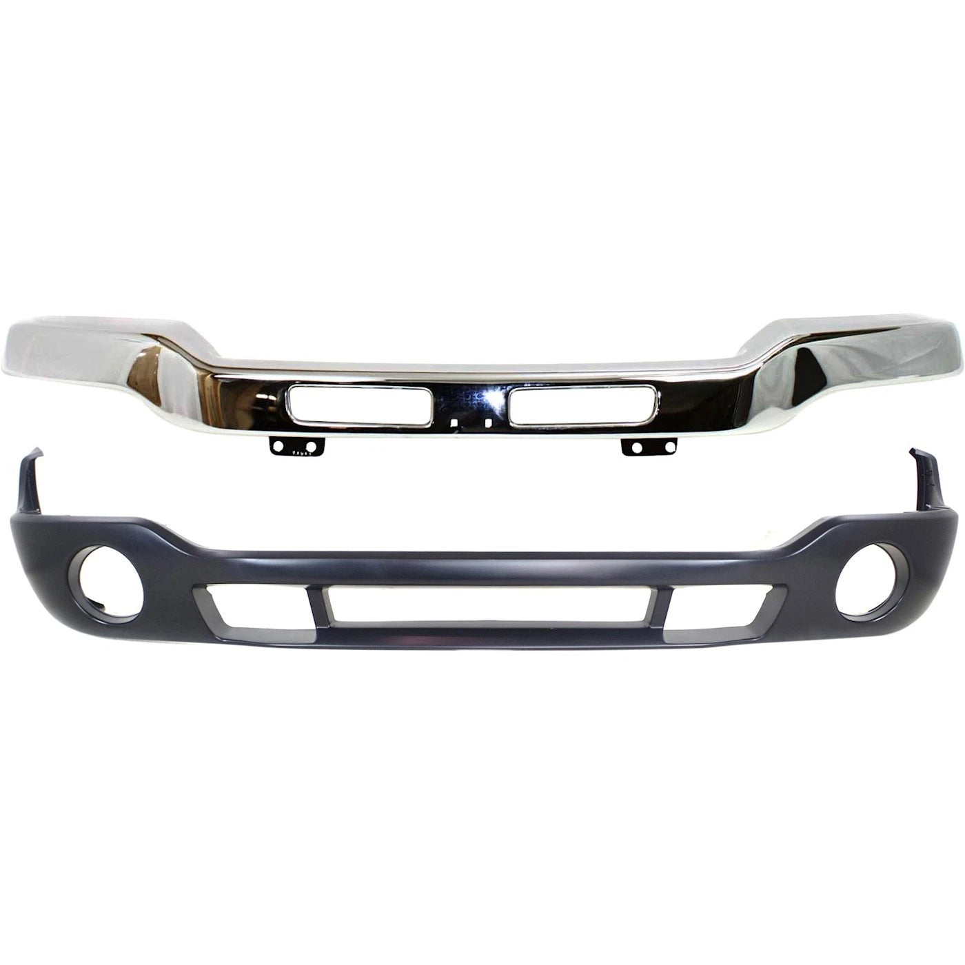 Front Bumper Kit for 2003-2006 GMC Sierra 1500, 1500 HD & 2500 HD