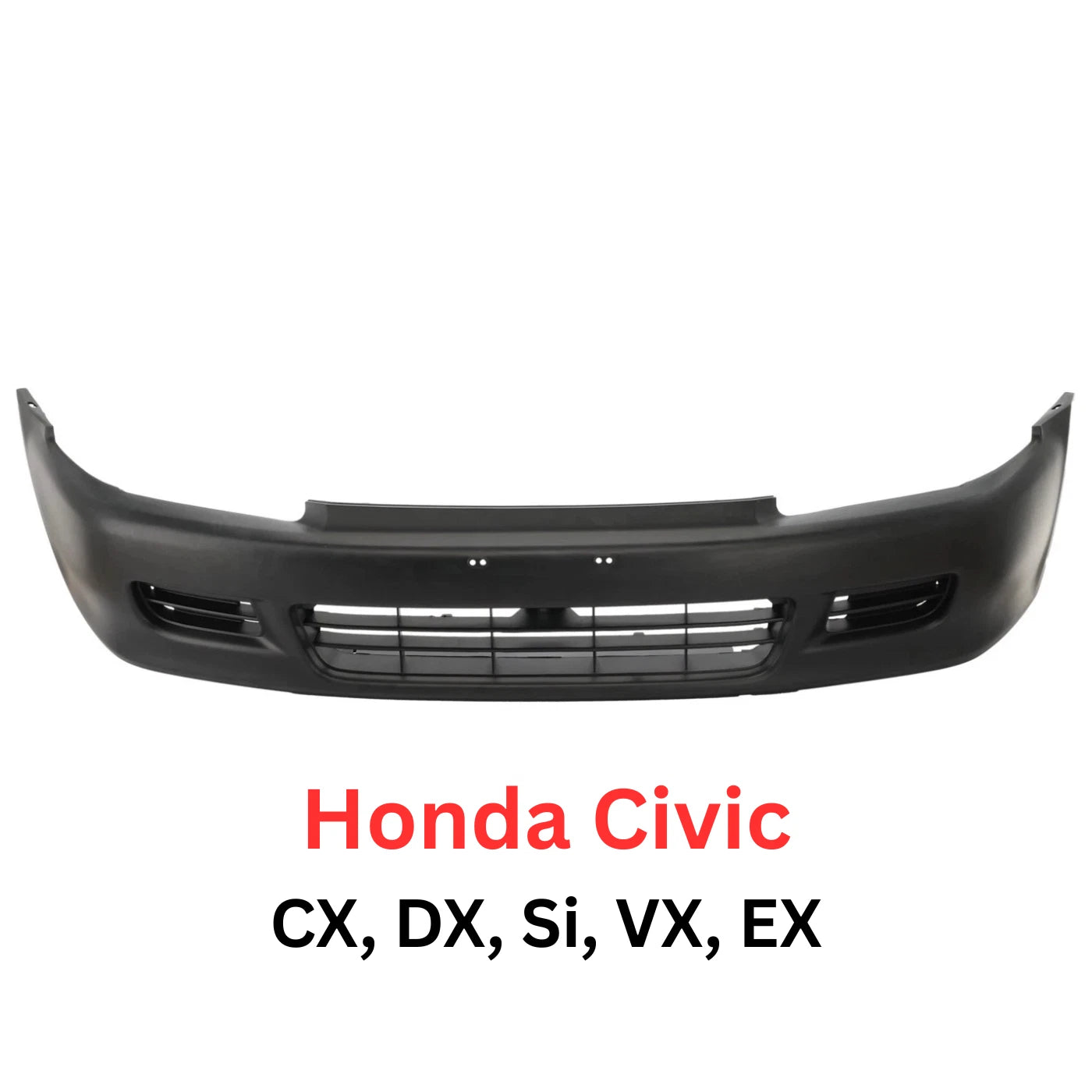 Front Bumper Cover for 1992-1995 Honda Civic Coupe/Hatchback HO1000141