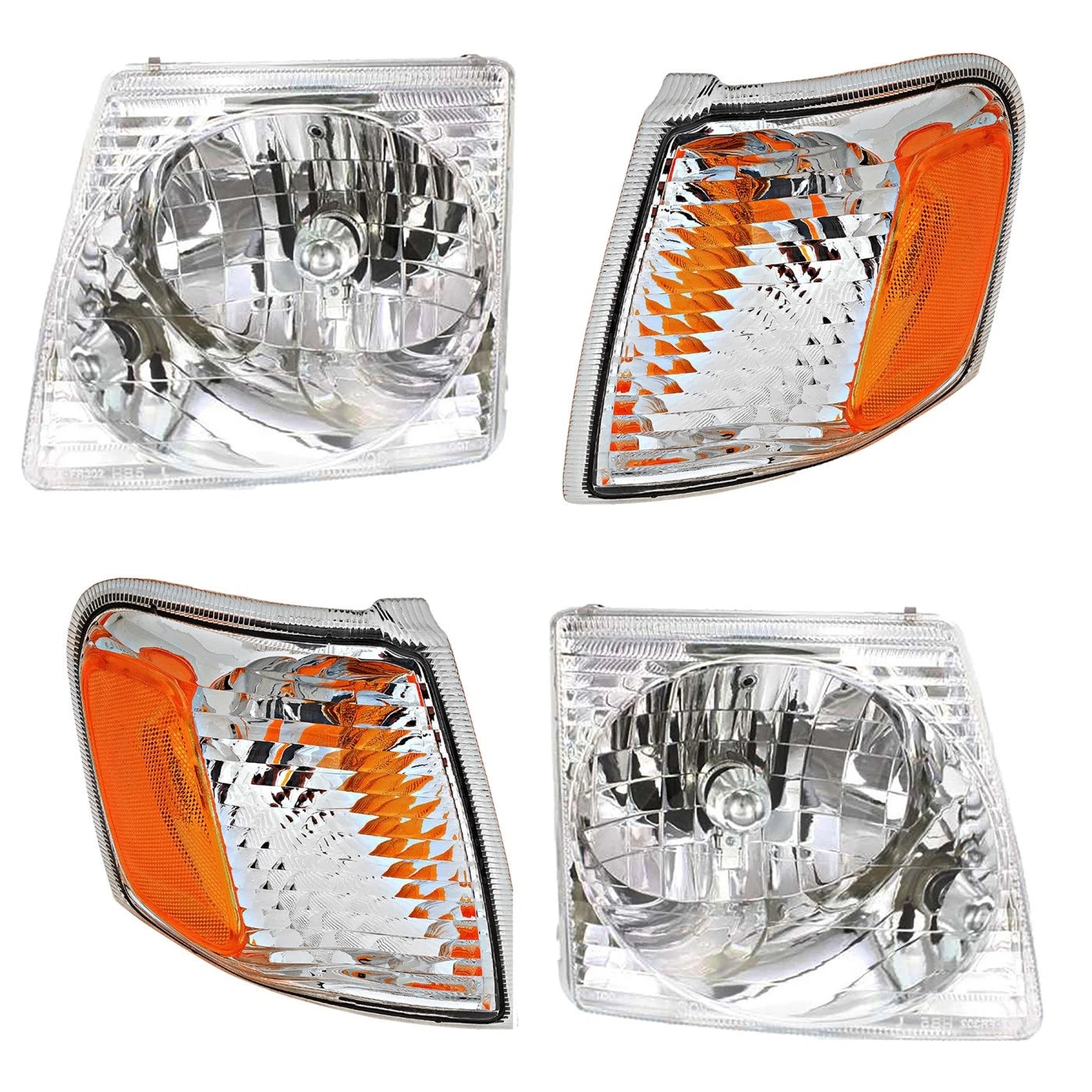 Headlights & Corner Lights Kit for 2001-2005 Ford Explorer Sport Trac