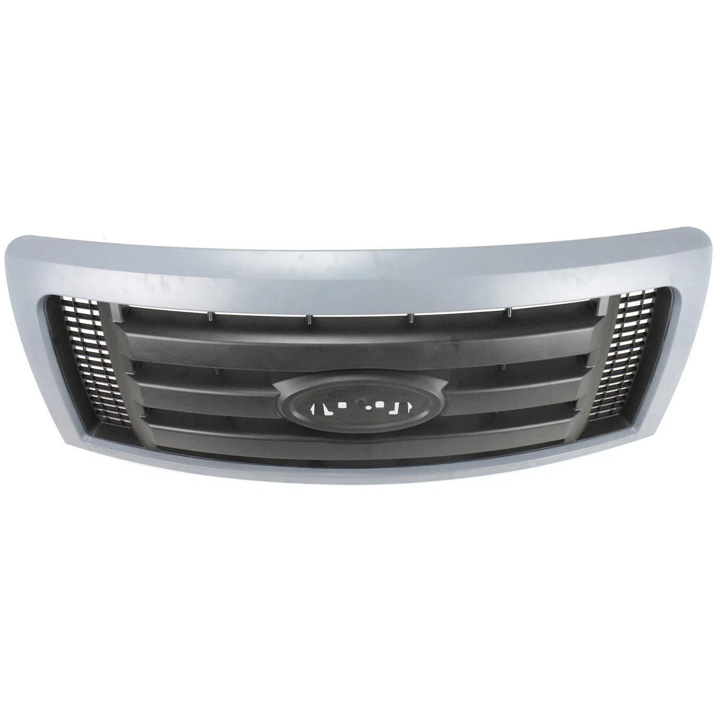 Grille for 2009-2014 Ford F-150 Gray Shell & Black Insert