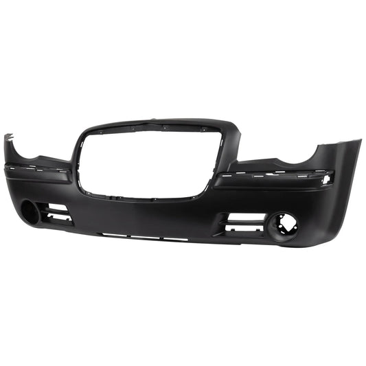 Chrysler 300 Front Bumper Cover 2005-2010 Primed w/ Fog Light Holes