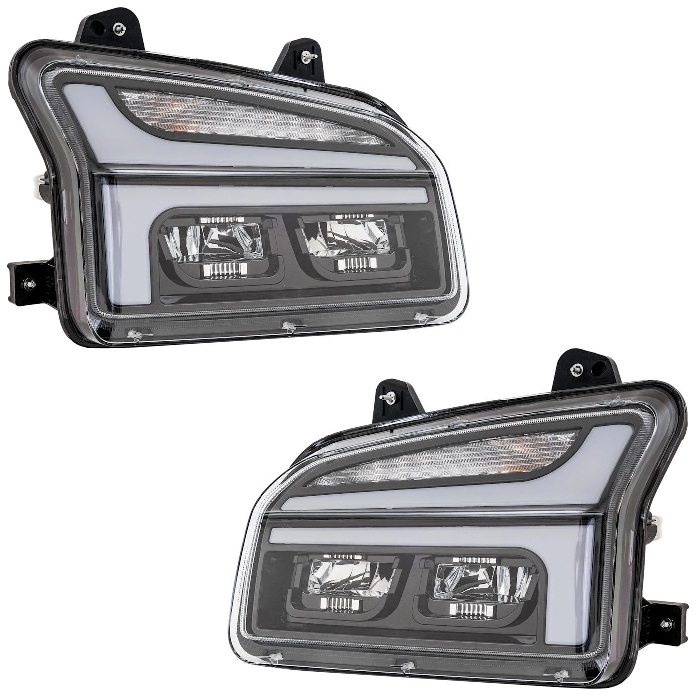 Kenworth T880 LED Headlights Kit 2014-2022 | Driver & Passenger