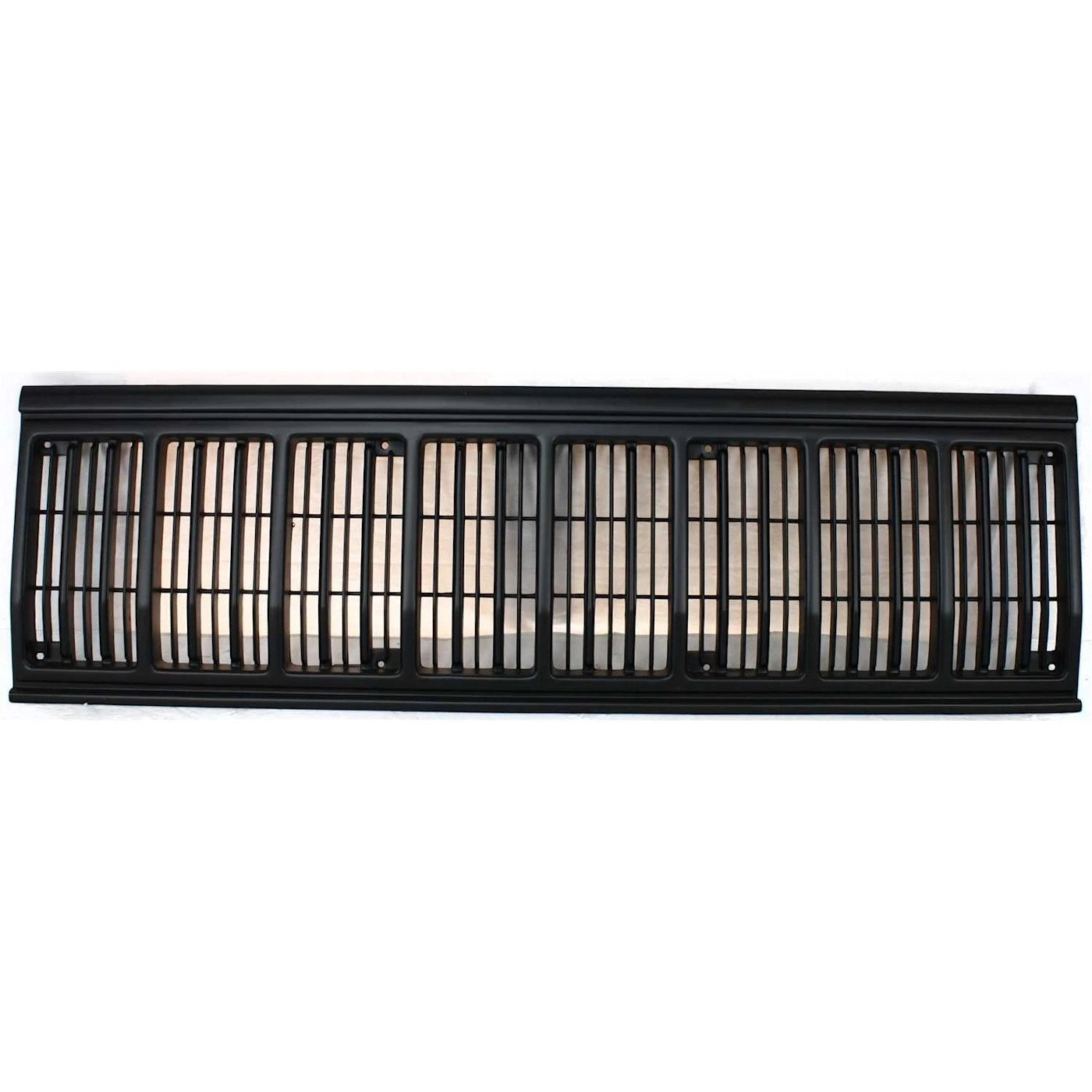 Grille for 1991-1996 Jeep Cherokee Black Shell & Insert Kit