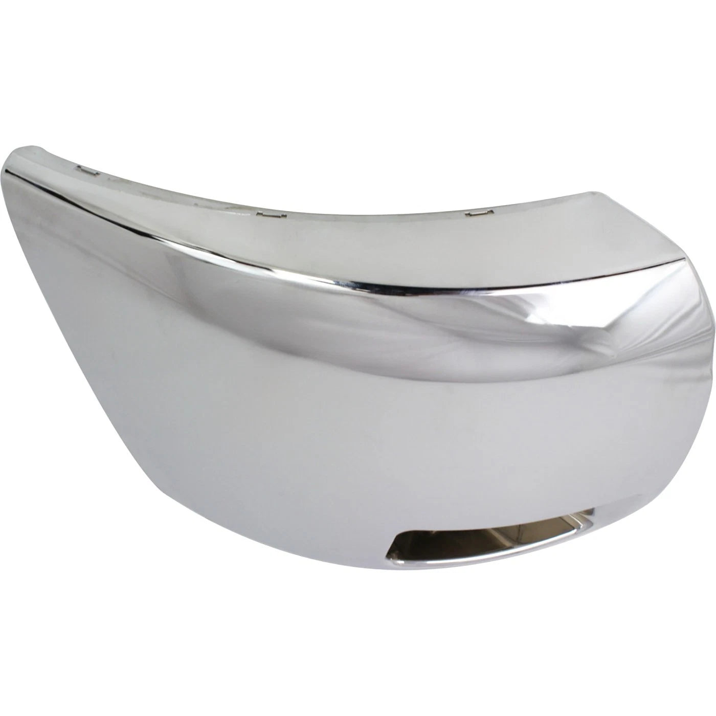 Bumper End Cap Set Chrome Front 2007-2012 Chevy Silverado 2500HD 3500HD