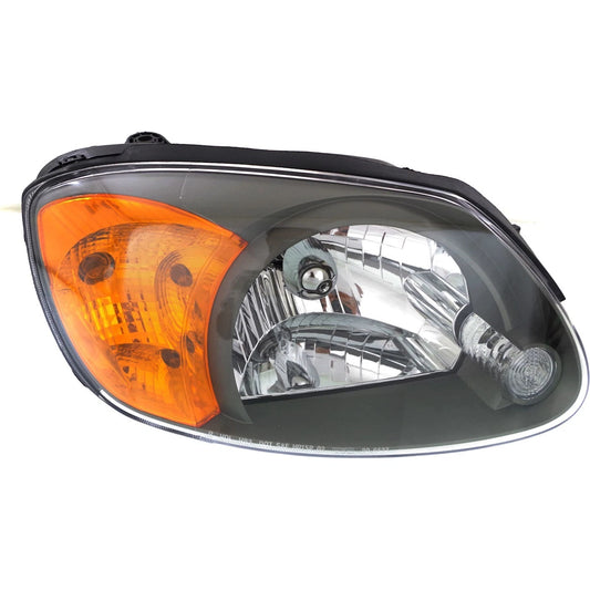 Hyundai Accent 2003-2006 Halogen Headlights w/ Bulbs Set