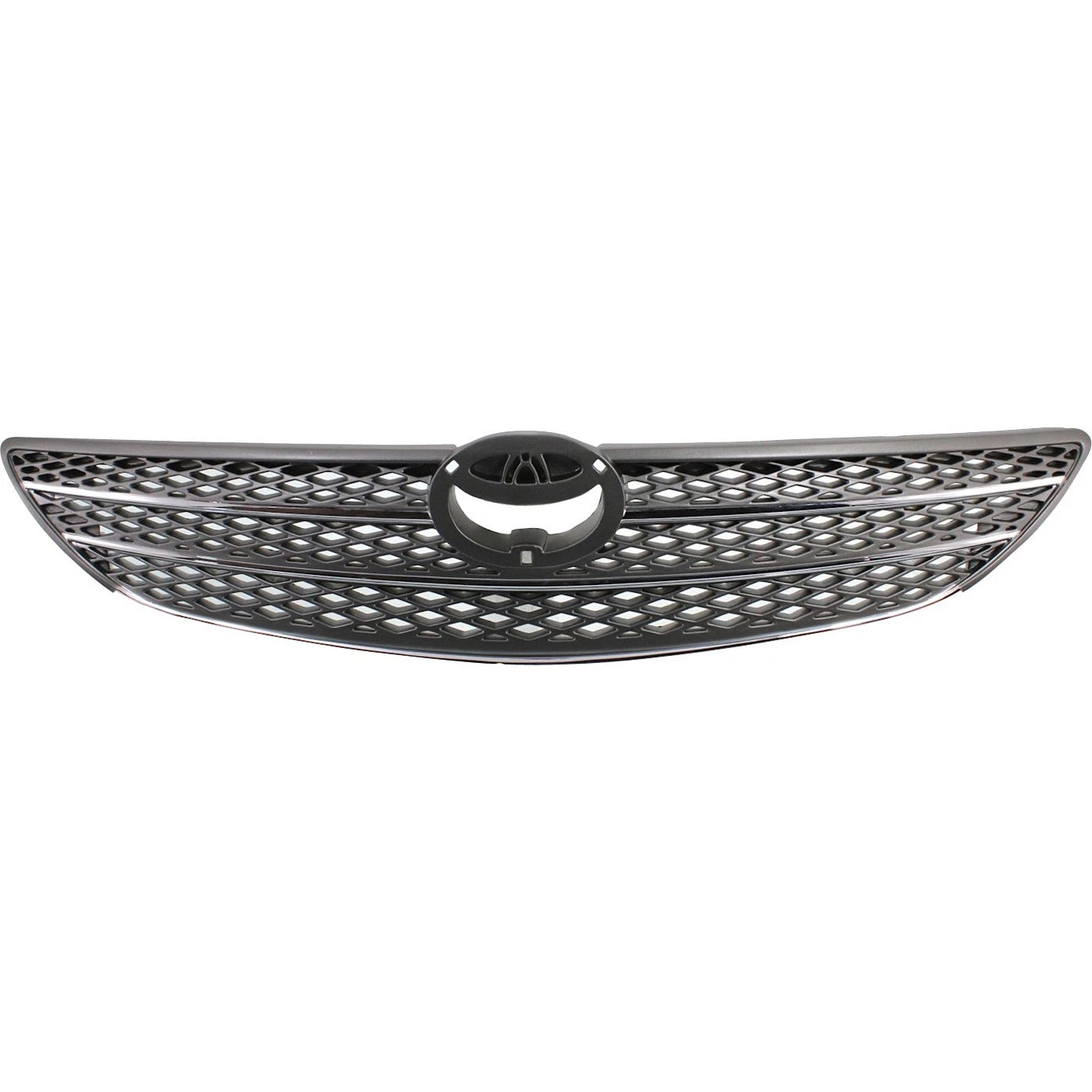 Grille for 2002-2004 Toyota Camry Gray Plastic
