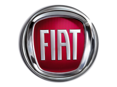 Fiat logo symbol representing genuine Fiat auto parts and high-quality replacement car components