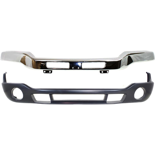 Front Bumper Kit for 2003-2006 GMC Sierra 1500, 1500 HD & 2500 HD