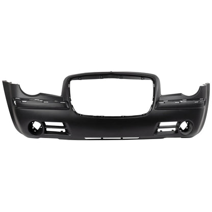 Chrysler 300 Front Bumper Cover 2005-2010 Primed w/ Fog Light Holes