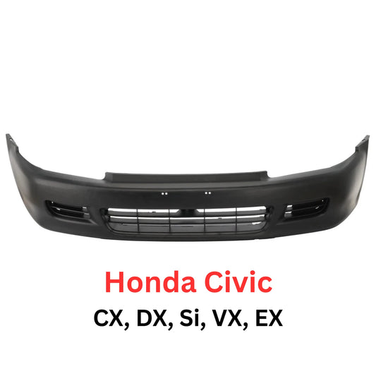 Front Bumper Cover for 1992-1995 Honda Civic Coupe/Hatchback HO1000141