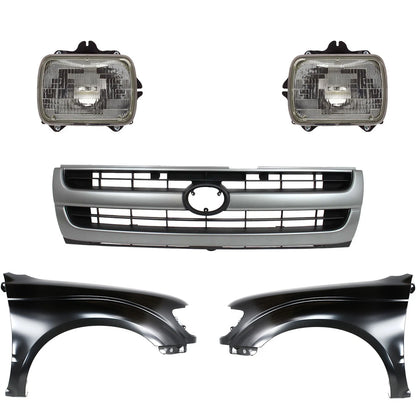 Fender Grille Kit for 1997 Toyota Tacoma – Front Driver & Passenger