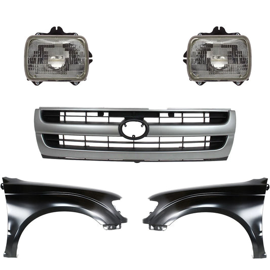 Fender Grille Kit for 1997 Toyota Tacoma – Front Driver & Passenger