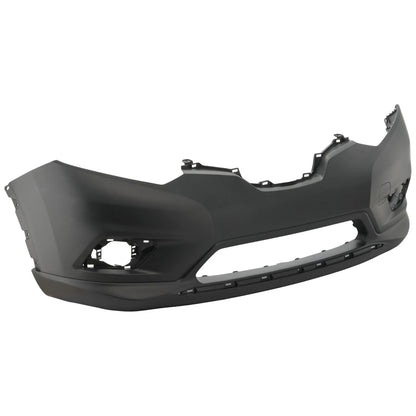 Front Bumper Cover For 2014-2016 Nissan Rogue | Primed Replacement