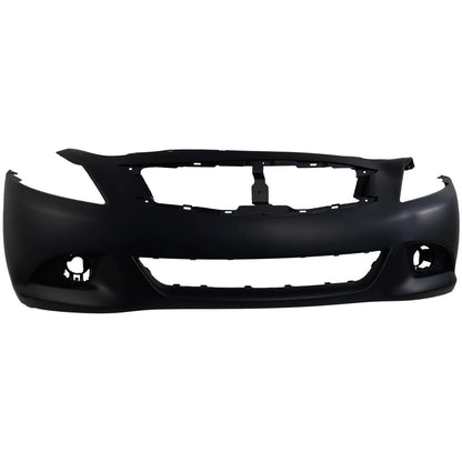 Front Bumper Cover Primed for 2010-2013 Infiniti G37 Sedan & 2011-2012 G25