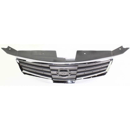 Grille for 2007-2008 Nissan Maxima - Chrome Shell & Black Insert kit