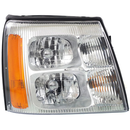 Cadillac Escalade 2002 Headlight Assembly Set w/ Bulbs Halogen