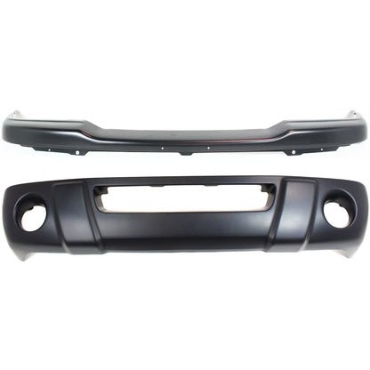 Front Bumper Kit for 2001-2003 Ford Ranger Black