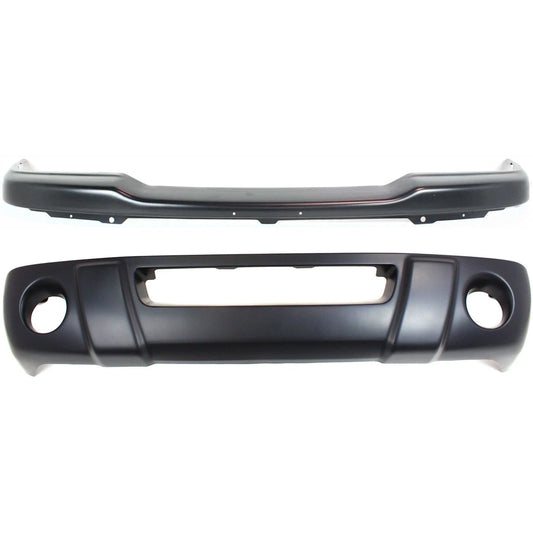 Front Bumper Kit for 2001-2003 Ford Ranger Black