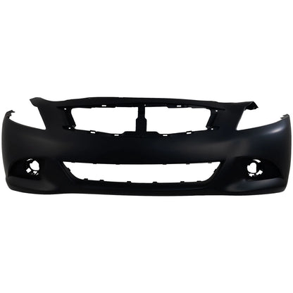 Front Bumper Cover Primed for 2010-2013 Infiniti G37 Sedan & 2011-2012 G25