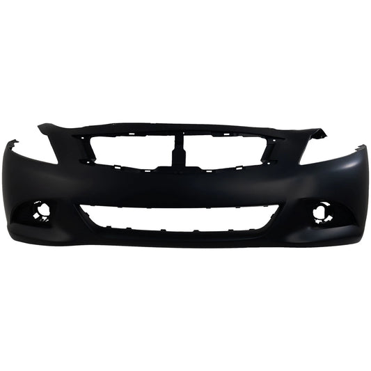 Front Bumper Cover Primed for 2010-2013 Infiniti G37 Sedan & 2011-2012 G25