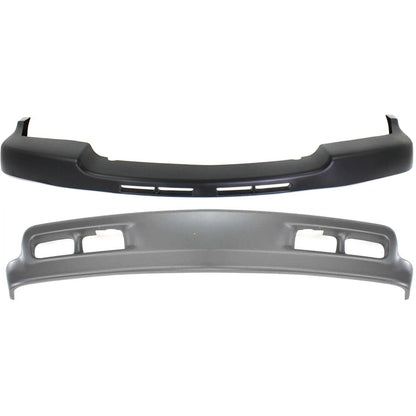 Front Bumper Face Bar Trim Molding Step Pad for Chevy Silverado 3500