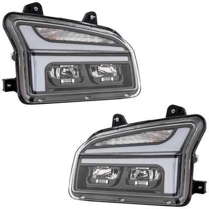 Kenworth T880 LED Headlights Kit 2014-2022 | Driver & Passenger