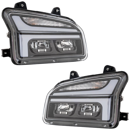Kenworth T880 LED Headlights Kit 2014-2022 | Driver & Passenger