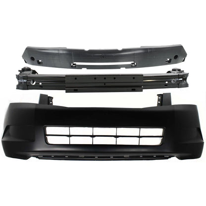 Bumper Cover & Absorber Kit for 2008-2010 Honda Accord Sedan 4Cyl 2.4L Eng