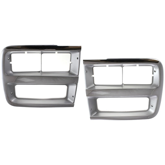 Headlight Door Set 1992-1995 Chevrolet G10 G20 Driver & Passenger
