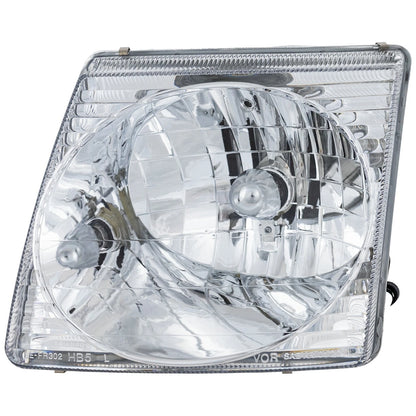 Ford Explorer Sport Trac 2001‑2005 Headlights Set w/ Bulbs Halogen