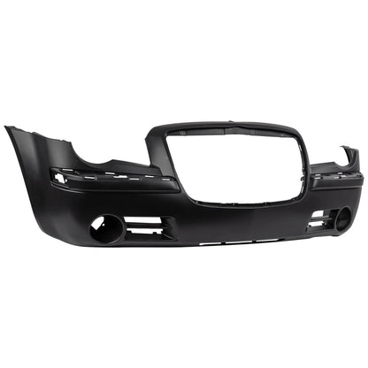 Chrysler 300 Front Bumper Cover 2005-2010 Primed w/ Fog Light Holes