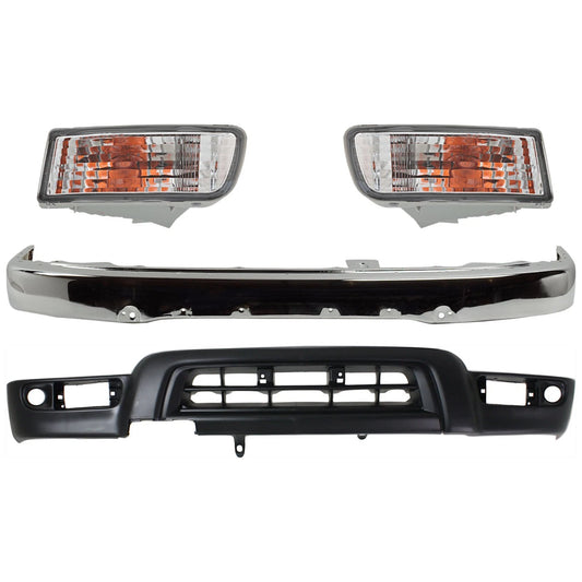 Front Bumper Face Bar Kit for Toyota 4Runner 1999-2002 | OEM Fit Parts